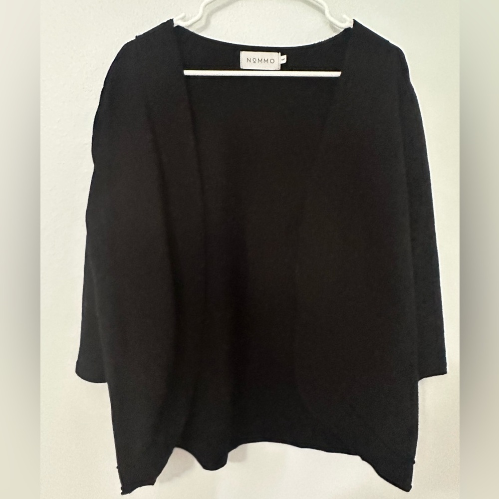 Nommo‎ large black cardigan